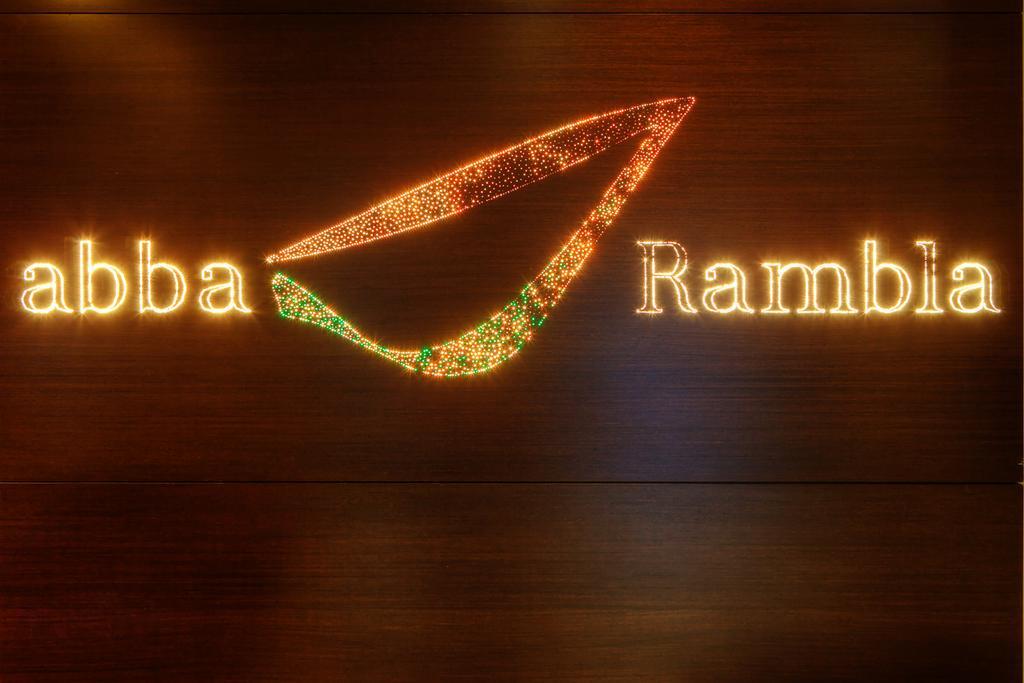 Abba Rambla Hotel Barselona Dış mekan fotoğraf